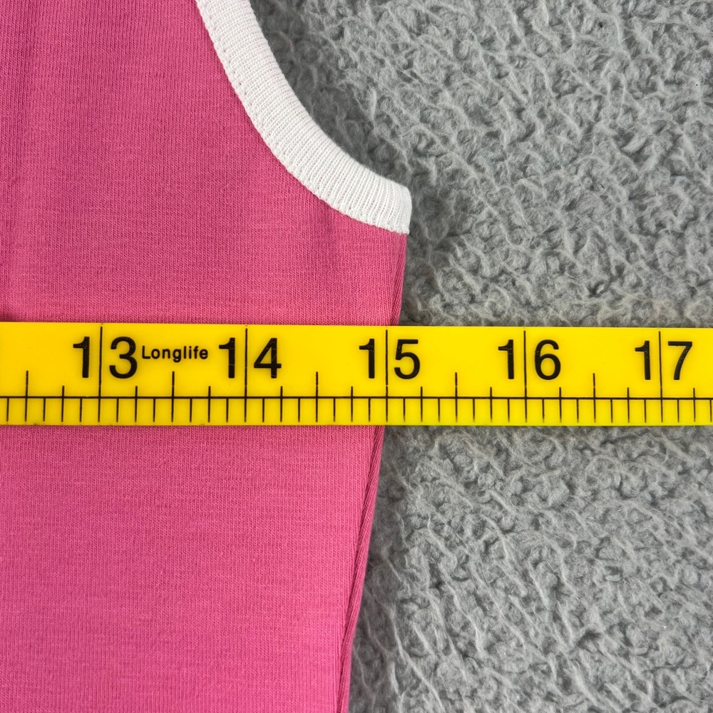 Lacoste Sport Polo Shirt Women US Size M (EU/6) Pink Sleeveless V-Neck Top NWT - Picture 7 of 10